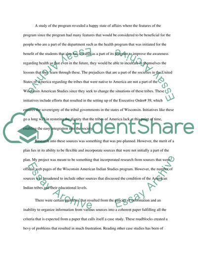 Wisconsin American Indian Studies