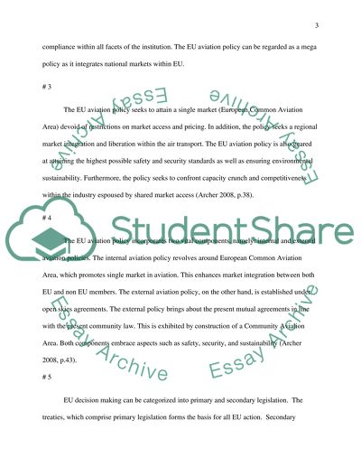 Aviation Policy of European Union