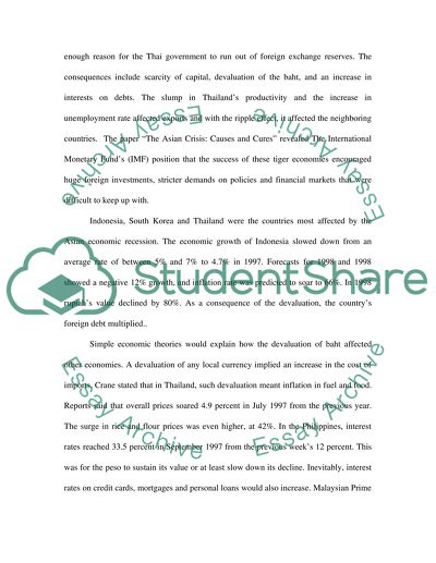 Financial Crisis in South Korea