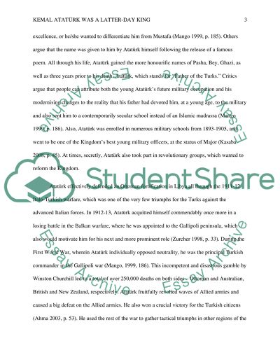 The Founder of the Turkish Republic Is Often Described as a Dictator