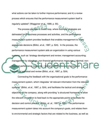 Fundamentals of Performance Measurement Systems and Ghana Commercial Bank