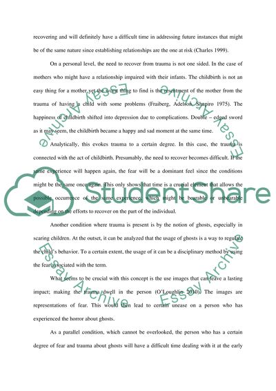 Trauma in an Intergenerational Perspective