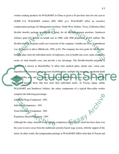 Employee Compensation