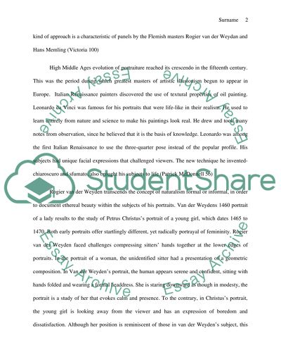 Da Vinci and the Modern Female Portait