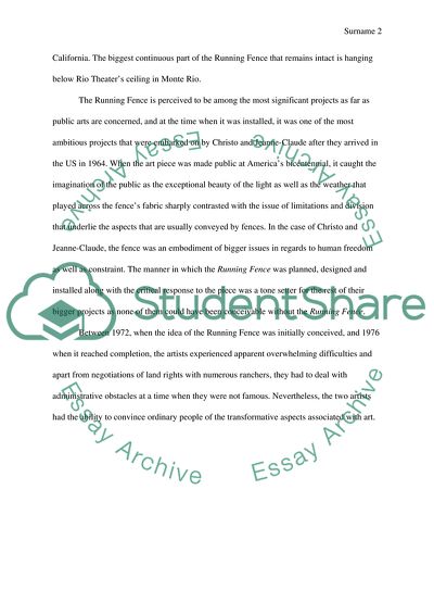 Running Fence by Christo and Jeanne-Claude