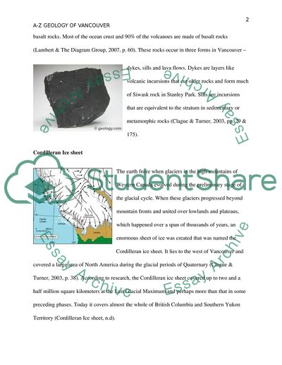 A Geology of Vancouver