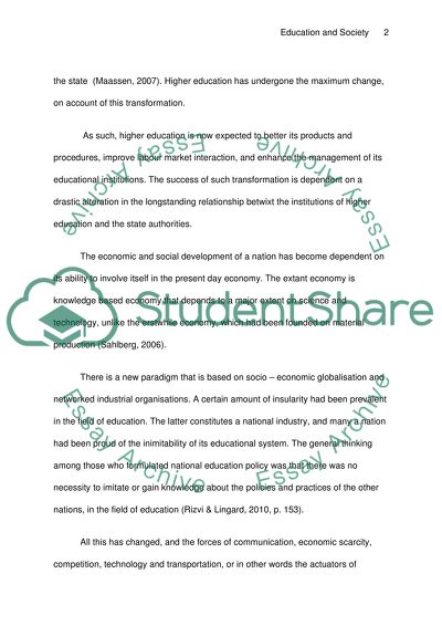 education and economic growth essay