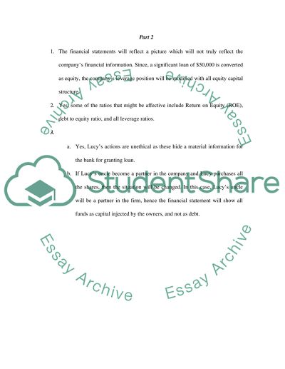Financial Accounitng Assignment