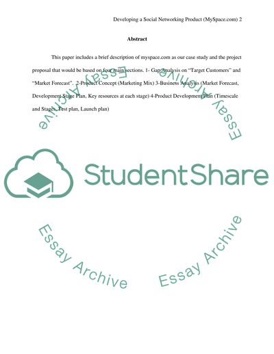 Developing a Social Networking Product