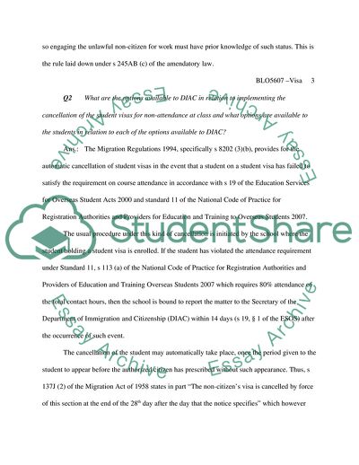 The Migration Regulations