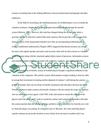 Financial Statements in Arsenal Plc