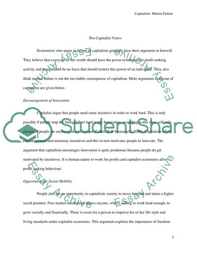 Capitalism and Social Progress the Future of Society in a Global Economy