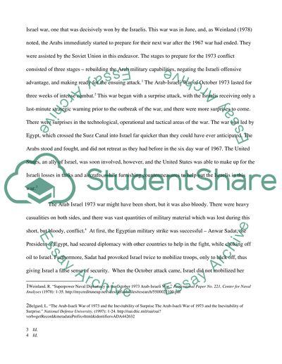 The Arab-Israeli War: Did it Achieve the Political Objectives for Egypt