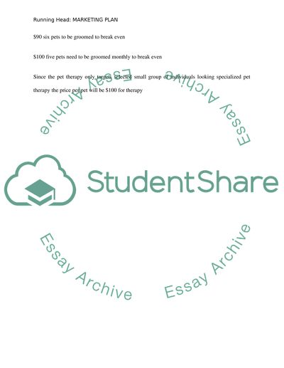 Dog-Gone Stylin Marketing Plan