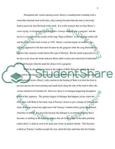 Goodfellas: How Elements Transcend Enhancement