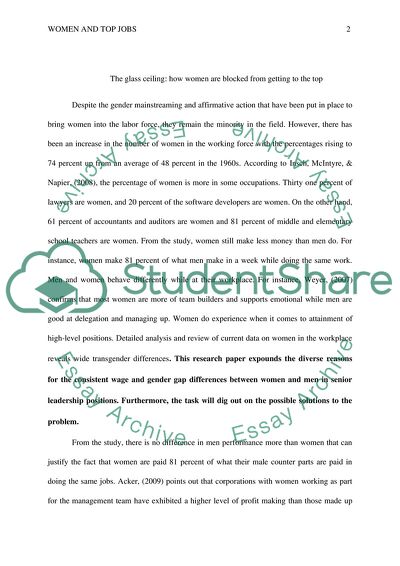 How Women Are Blocked from Getting to the Top