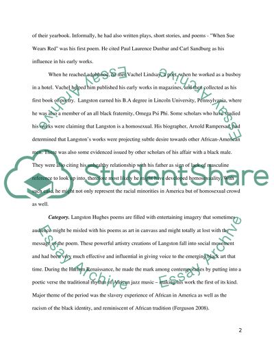 Langston Hughes: A closer look into a poetic genius