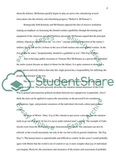 The Fog of War Movie