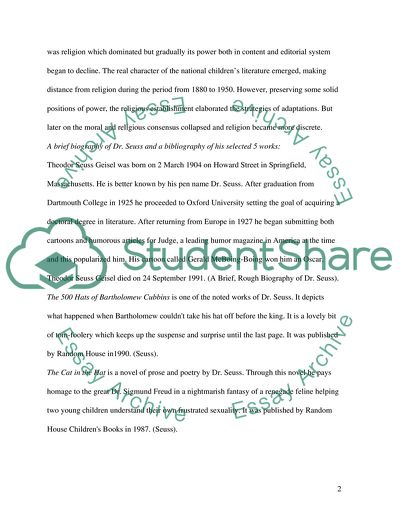 The Role of Religion in Childrens Literature