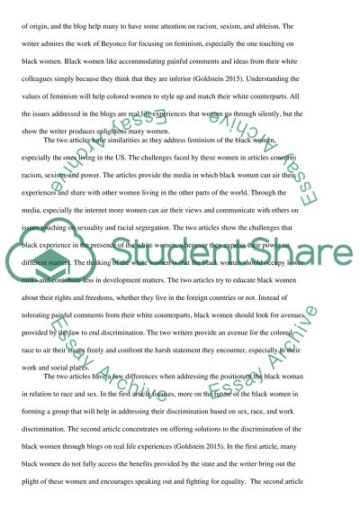 Black Feminism and The Beyonce Wars