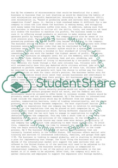 Cost Minimization of Net Industries