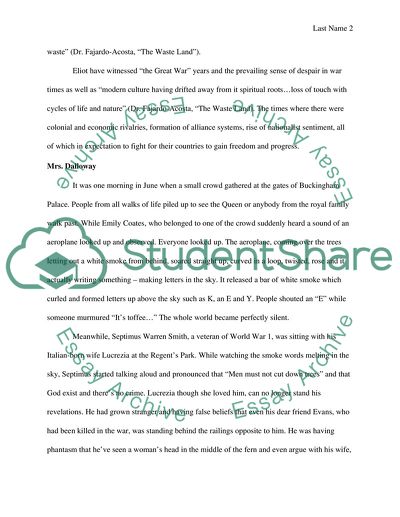 The Wasteland by Dr Fidel Fajardo-Acosta