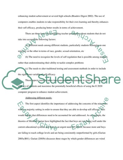 The Concept of Self Efficacy