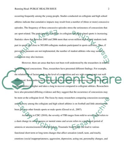 Reducing Traumatic Brain Injuries