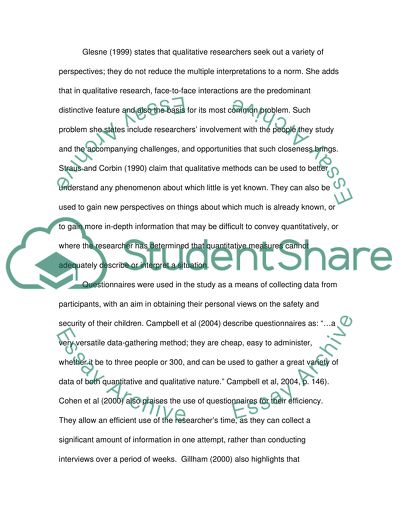 Critically evaluate one aspect of your chosen reserach article