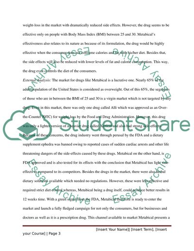 Marketing and Communication Strategy for Launching Metabical