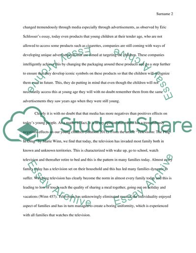 Media and Its Side Effects