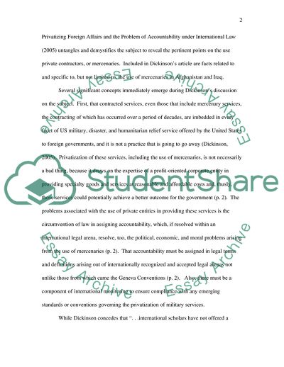 Civilian Contract Security in Afghanistan and Iraq
