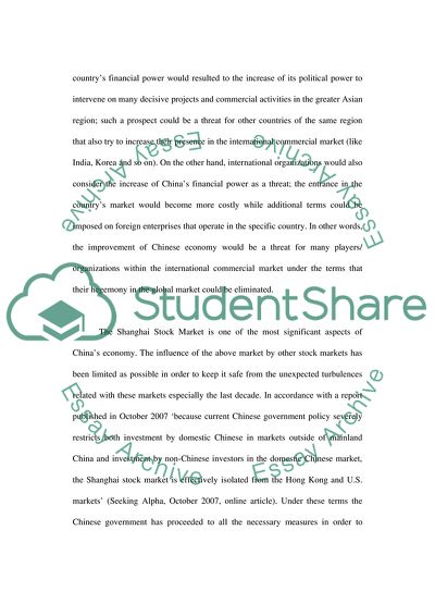 Continued Growth in China