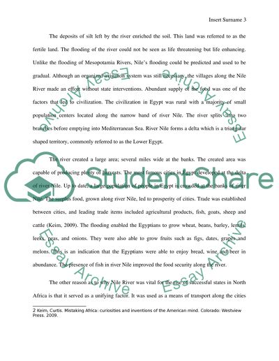 Why Was the Nile River Important for the Rise of Successful States in North Africa