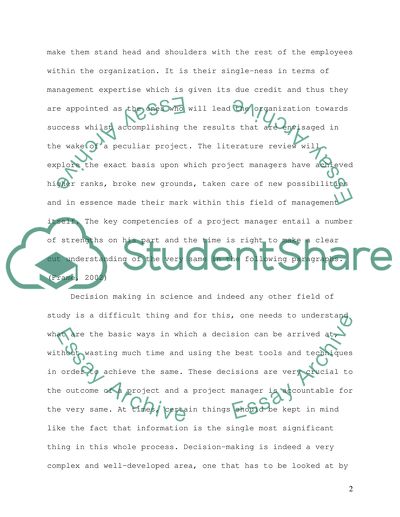 Implementing Organizational Strategies Through Projects