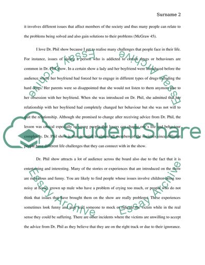 Media Criticism Paper