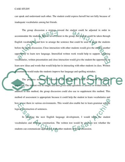 English Language Development