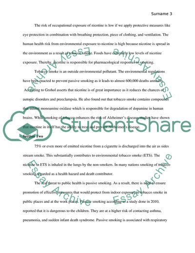 Nicotine: Effects, Risks