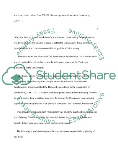 Did Lincoln really want to free the slaves