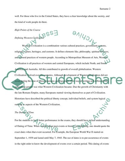 Defining Western Civilization