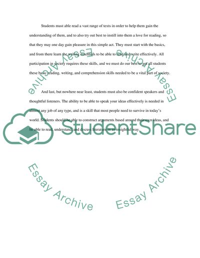 Extra Help to Reach the Standards