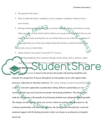 CourseHND health and social care (topicworking in partnership)