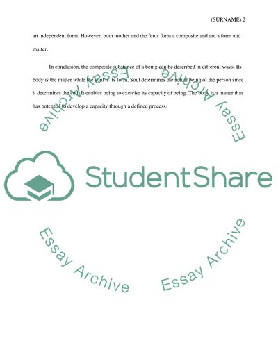Aristotle= form, matter, soul, body, potential, capacity, actuality, process, end, exercise