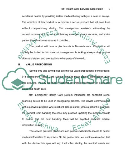 Research and Business Plan