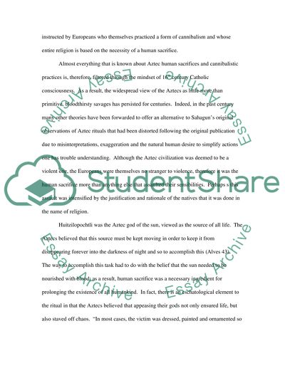 Cin the Aztec Civilization