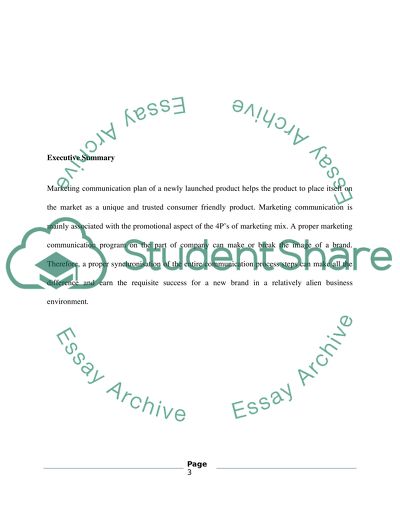 Marketing Communication Plan