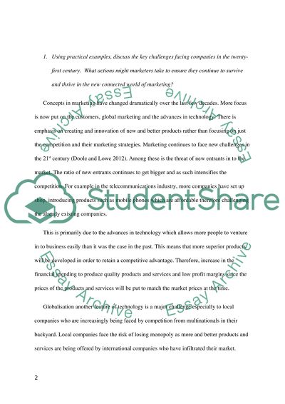 Key Challenges Facing Companies in the 21st Century