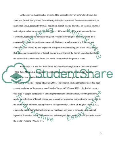 Contemporary French National Cinema: the 400 Blows and Amelie