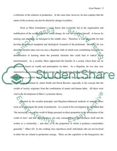 Karl Marx & Political Life