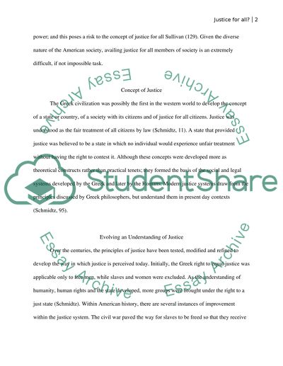 Is Justice for All Possible in America